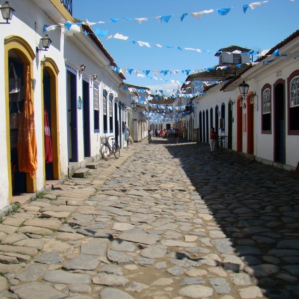 historisch centrum Paraty Brazilie