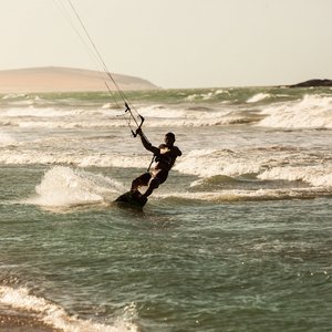 Kitesurfen in Jericoacoara Brazilie