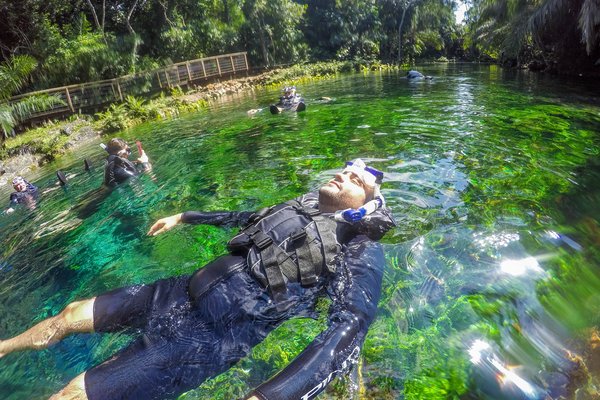 River snorkeling Nascente Azul Bonito