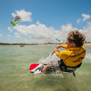 watersport kitesurfen Porto de Galinhas Brazilie