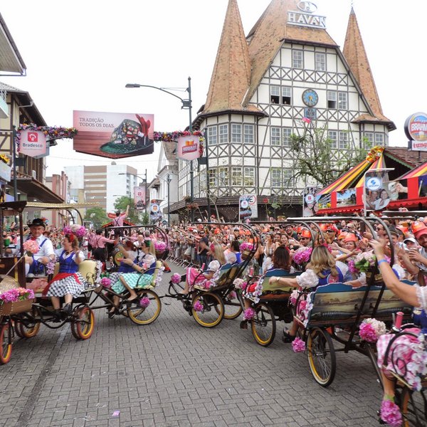 Blumenau oktoberfest Brazilie