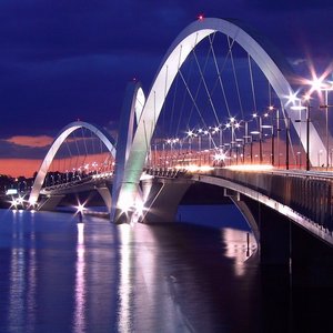 Brug van Brasilia Brazilie