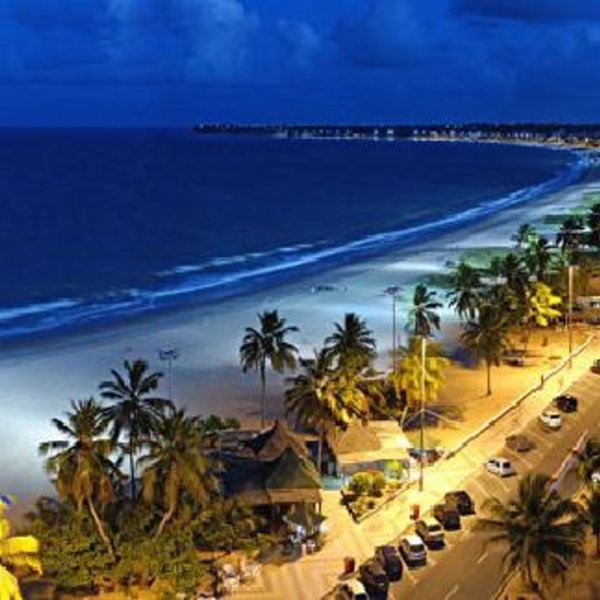 boulevard tambau en strand Joao Pessoa