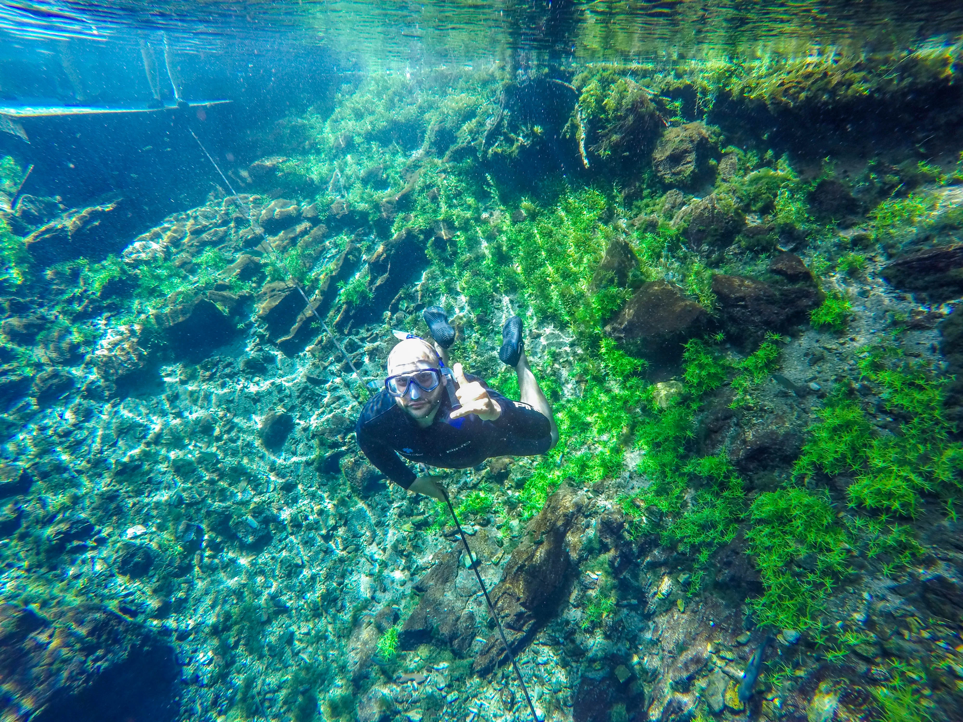 River snorkeling Nascente Azul Bonito