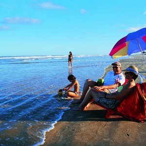 Arauna strand Aracaju Brazilie