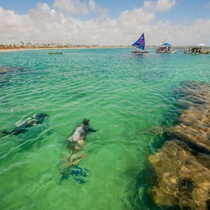 snorkelen Porto de Galinhas Brazilie