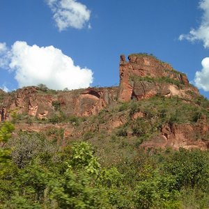 rotsen Chapada dos Guimaraes Brazilie