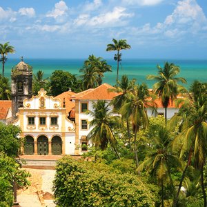 Olinda Koloniale architectuur in Brazilie