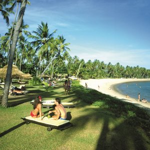 ontspannen op het strand Praia do Forte Brazilie